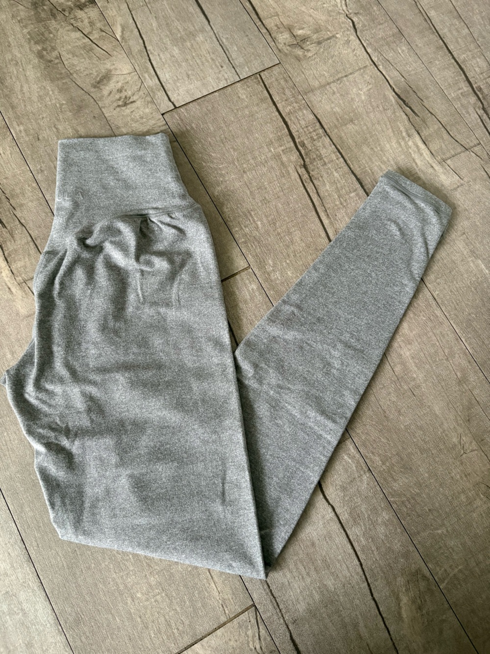 P'tula Gray Barepro High-Waist Leggings